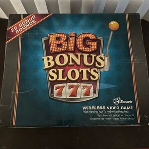 Big Bonus Slots TV Wireless Game Electronic Casino Style Toy